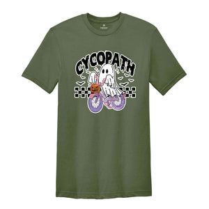 Cycopath Shirt, Cute Ghost Shirt, Halloween Shirt, Cute Halloween Shirt, Funny Halloween Tee, Boo Shirt, Ghost Shirt, Spooky Season Shirt