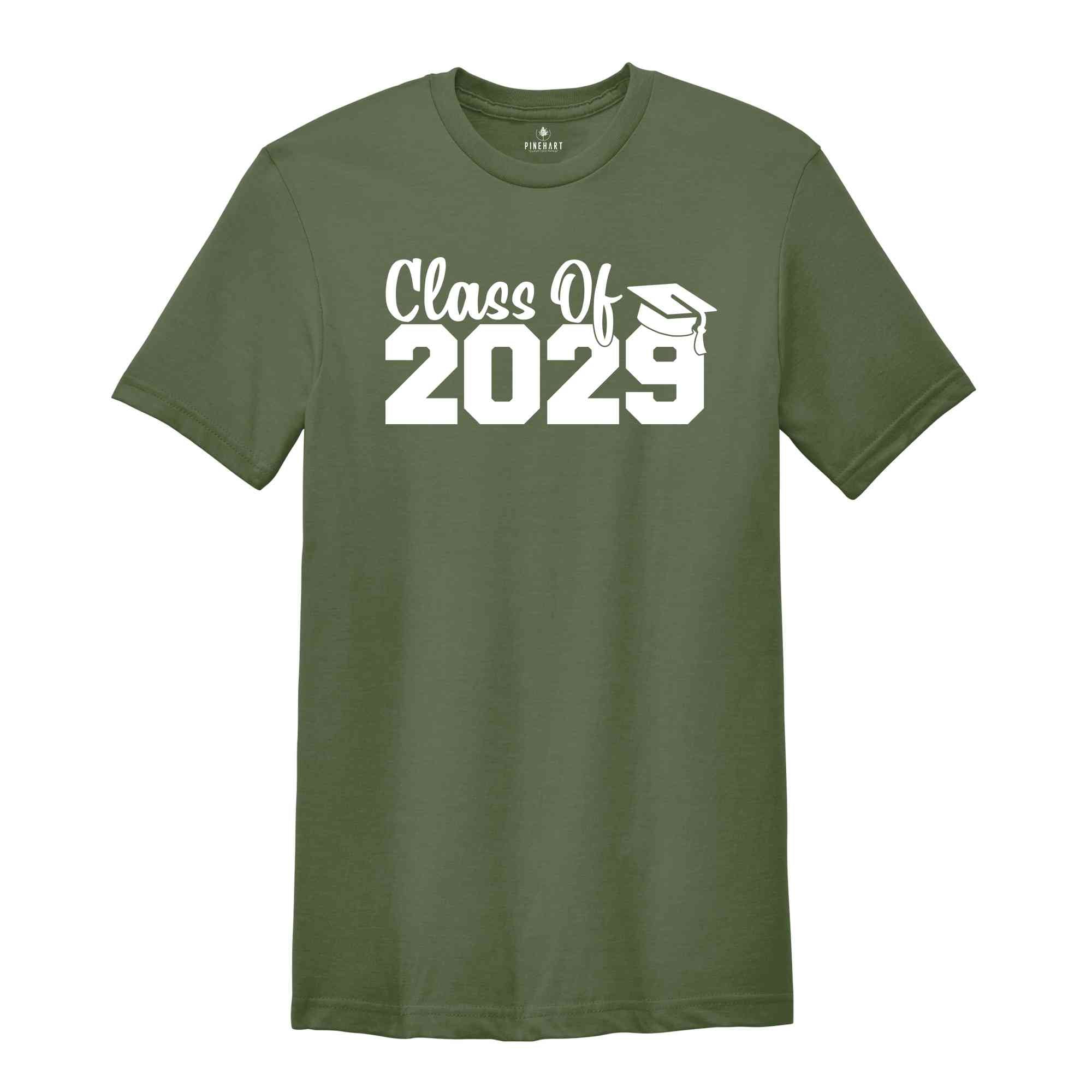 Class of 2029 Shirt, Growing Up Shirt, School Shirt, Graduation Gift, 2029 Shirt, Last Day Of School, Class of 2029, Class Of 2029 Tee