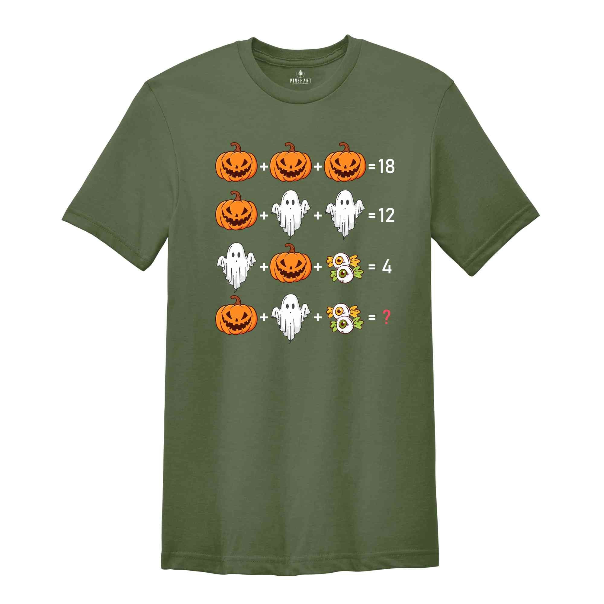 Halloween Teacher Shirt, Math Teacher Halloween Shirt, Halloween Teacher, Math Teacher Shirt, Halloween Part Shirt, Funny Halloween Shirts