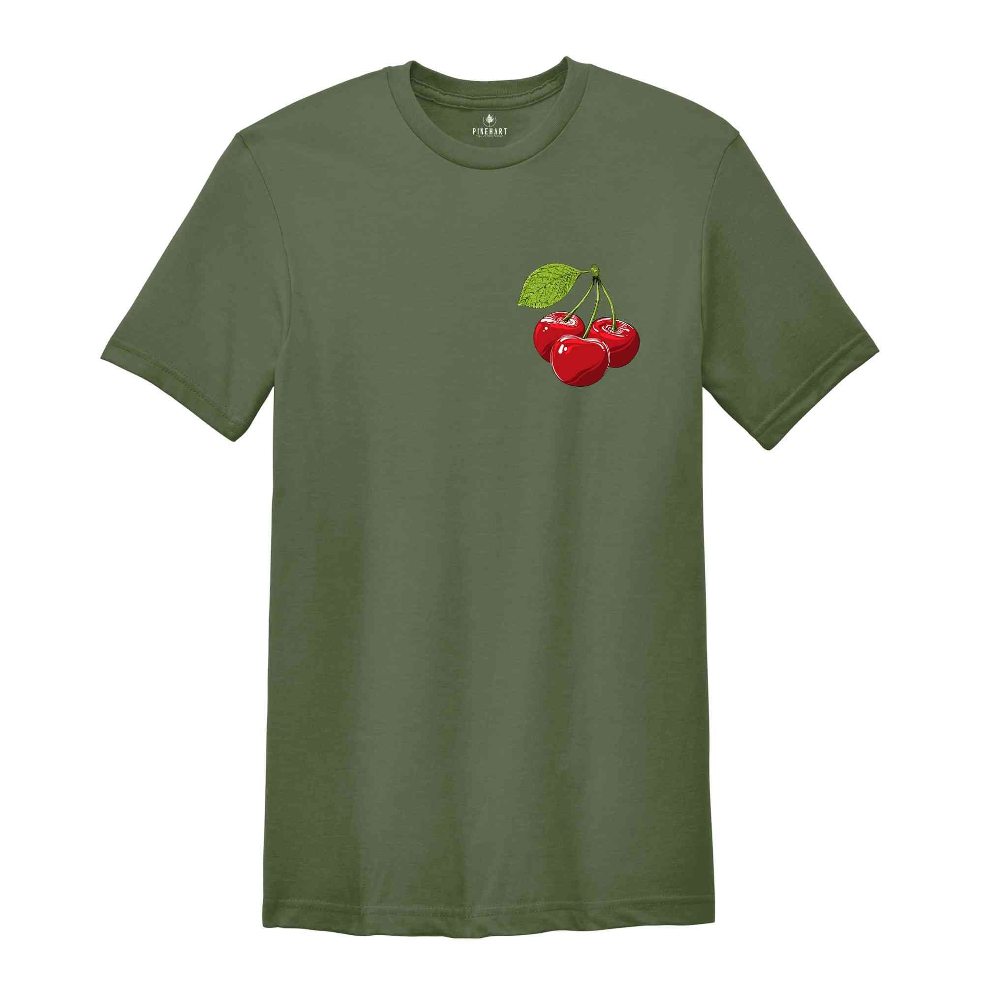 Vintage Fruit T-shirt, Womens Gift Shirt, Fruit T-shirt, Fruit T-shirt women, Healthy Food Shirt, Aesthetic Shirt