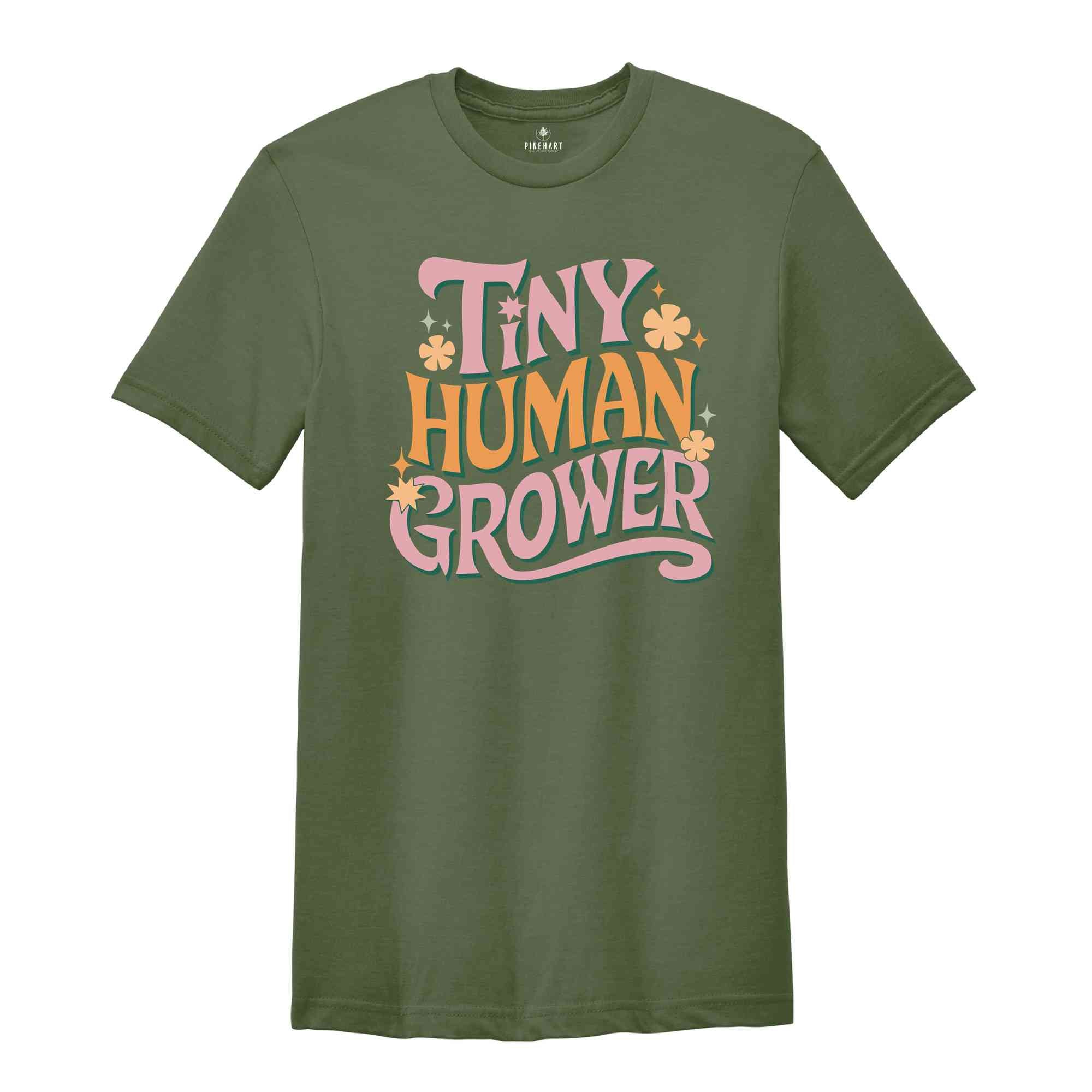 Tiny Human Grower Shirt, Funny Pregnancy Shirt, Pregnancy Shirt, Cute Maternity, Pregnant Mom Gifts, New Mom Gifts, Baby Shower Gifts