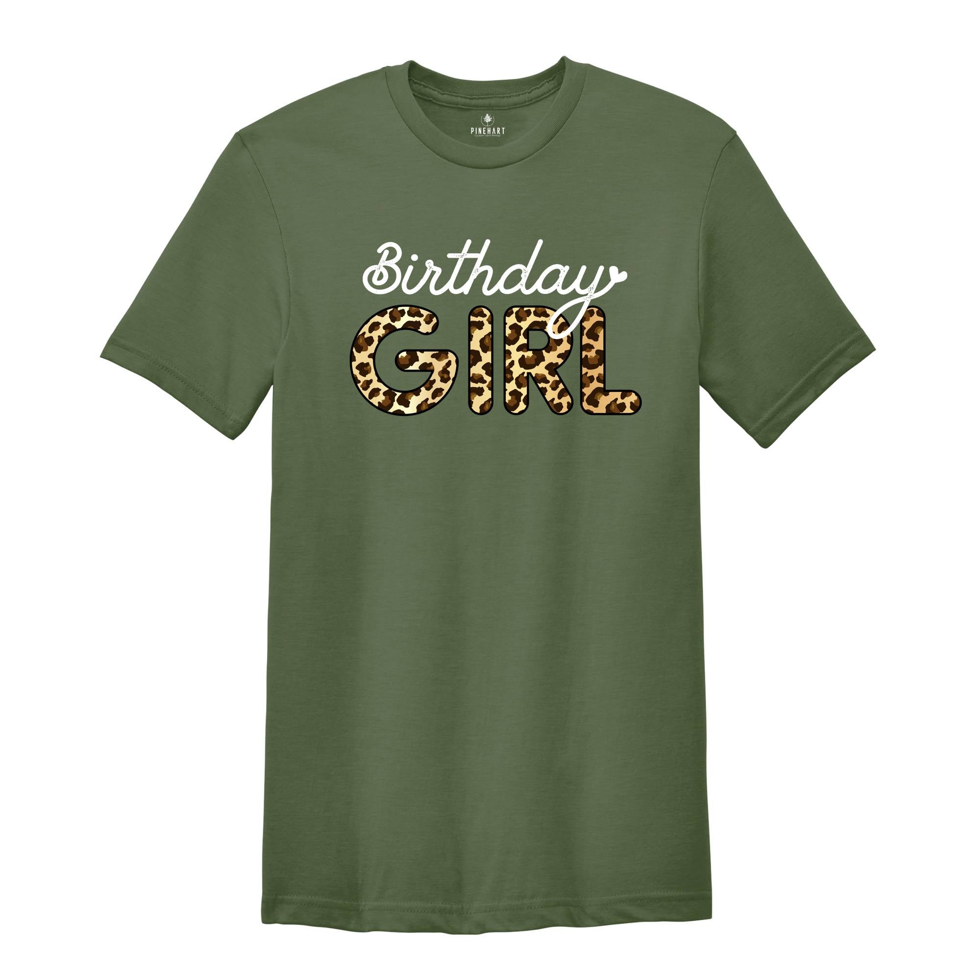 Birthday Girl Shirt, Leopard Birthday Shirt, Girls Birthday Party, Birthday Party, Girl Shirt, Birthday Shirt, Gift For Birthday,