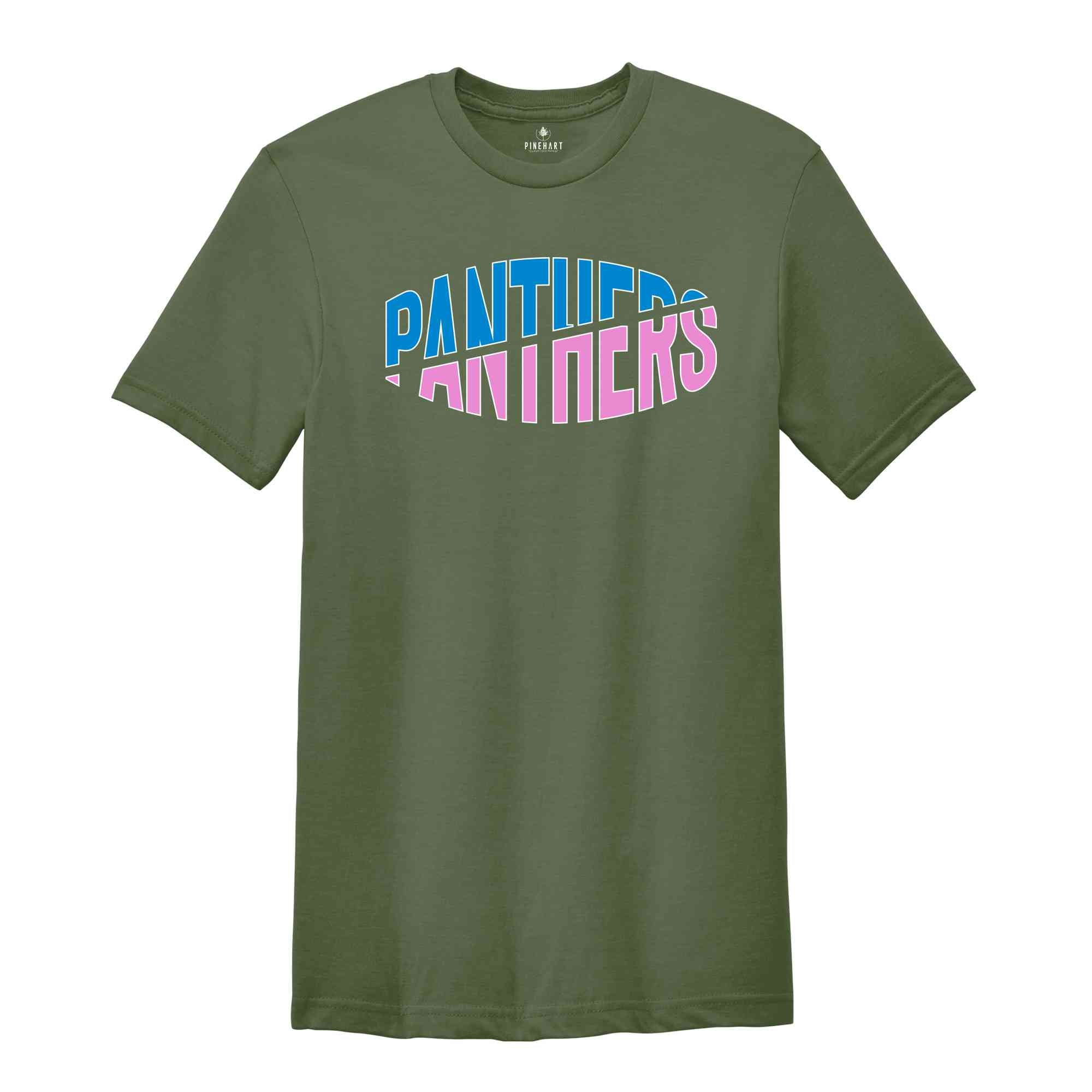 Back to School Panthers Team Mascot Shirt