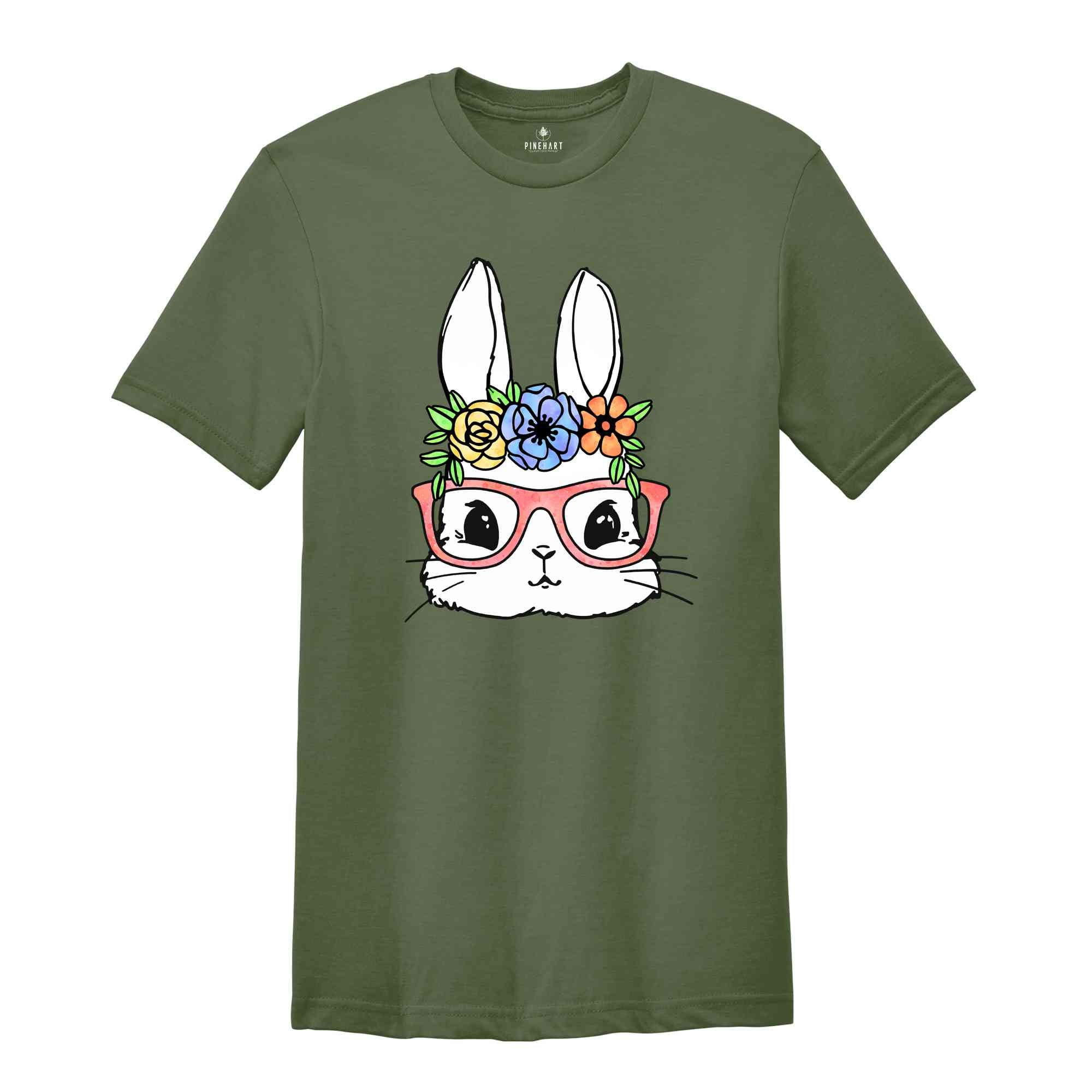 Bunny Shirt, Funny Easter Shirt, Easter Bunny Shirt, Cute Bunny Shirt, Girl Bunny Shirt, Happy Easter Shirt, Cool Bunny Tee