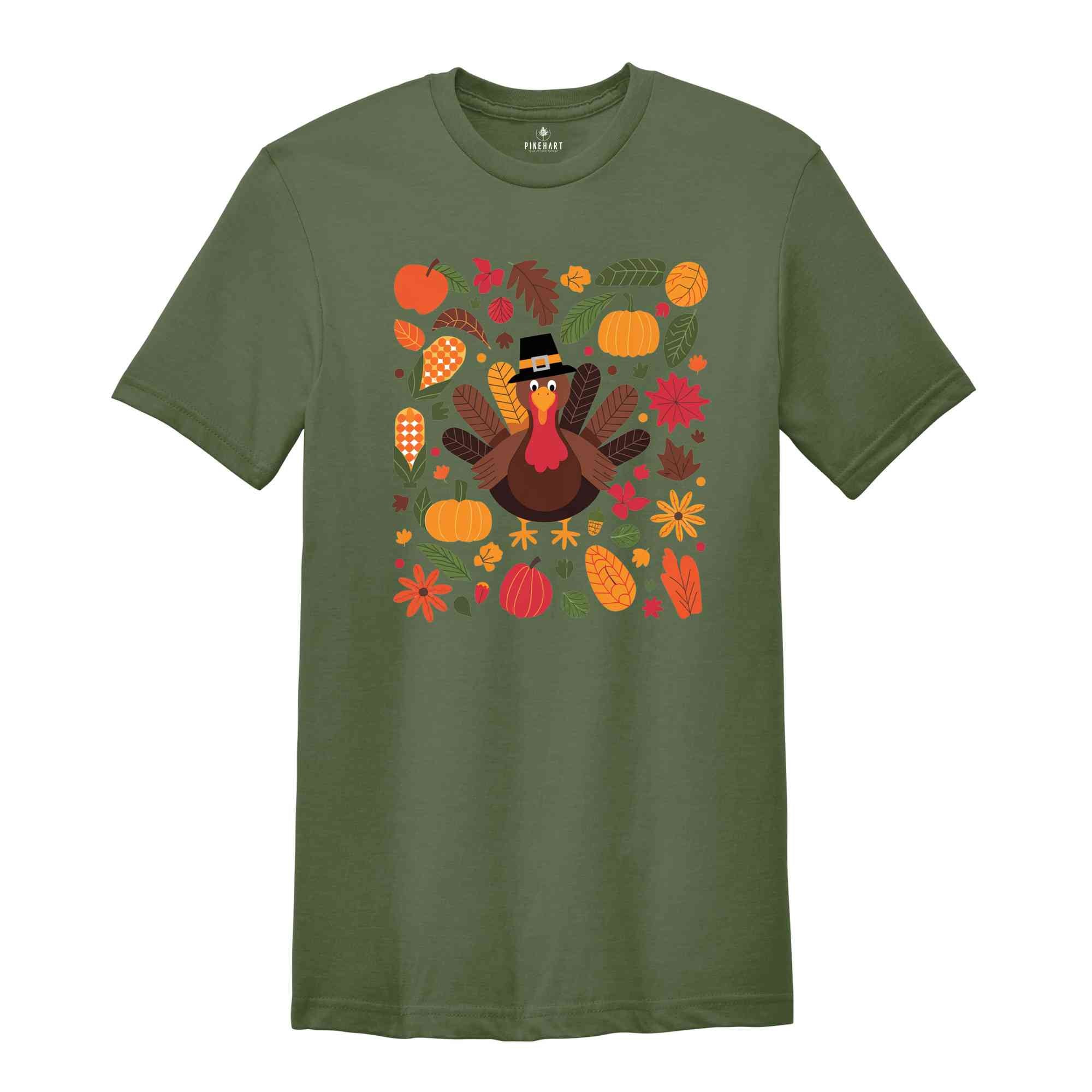 Pumpkin Thanksgiving Shirt, Gift For Christians, Thanksgiving Shirt, Boho Christian Shirt, Autumn Season Tee