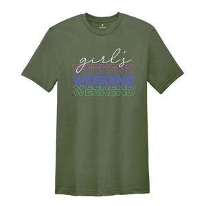 Girls Weekend Shirt, Girls Trip Shirt, Bachelorette Shirt, Girls Party Shirt, Girls Vacation Shirt, Girls weekend Trip Shirt, Girls Camping