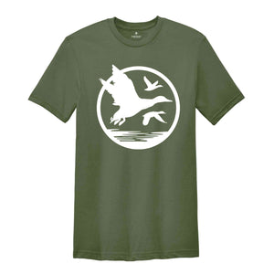 Flying Ducks Shirt, Flying Ducks T-Shirt, Duck Hunting Shirt, Cute Duck Shirt, Hunting Clothing, Duck Outfit, Nature Lover Tee