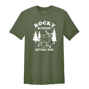 Rocky Mountain Shirt, Rocky Mountain National Park T-Shirt, Rocky Mountain Park Camping, Rocky Mountain Hiking Shirt, Rocky Mt Shirt