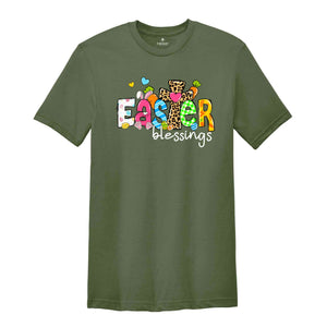 Easter Blessings Shirt, Easter Family Shirt, Happy Easter Shirt, Kids Easter Shirt, Jesus Shirt, He is Risen Shirt, Vintage Easter Shirt