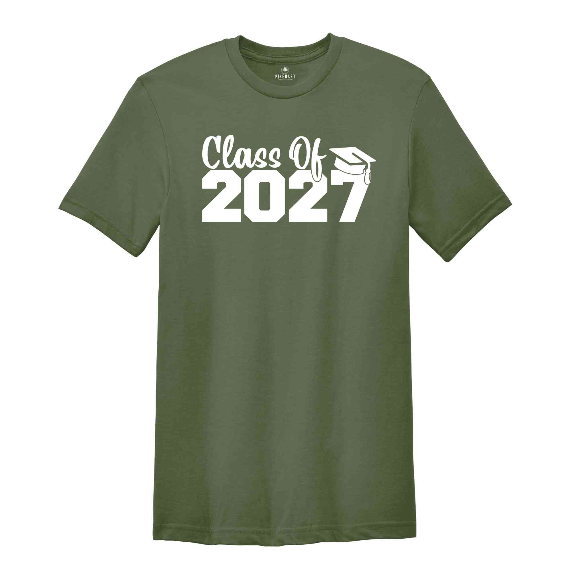 Class of 2027 Shirt, Growing Up Shirt, School Shirt, Graduation Gift, 2027 Shirt, Last Day Of School, Class of 2027, Class Of 2027 Tee