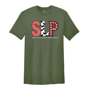 SLP Speech Therapist Halloween Shirt, Speech Language Pathologist Gift, Spooky Speech Therapist, Sign Language Shirt