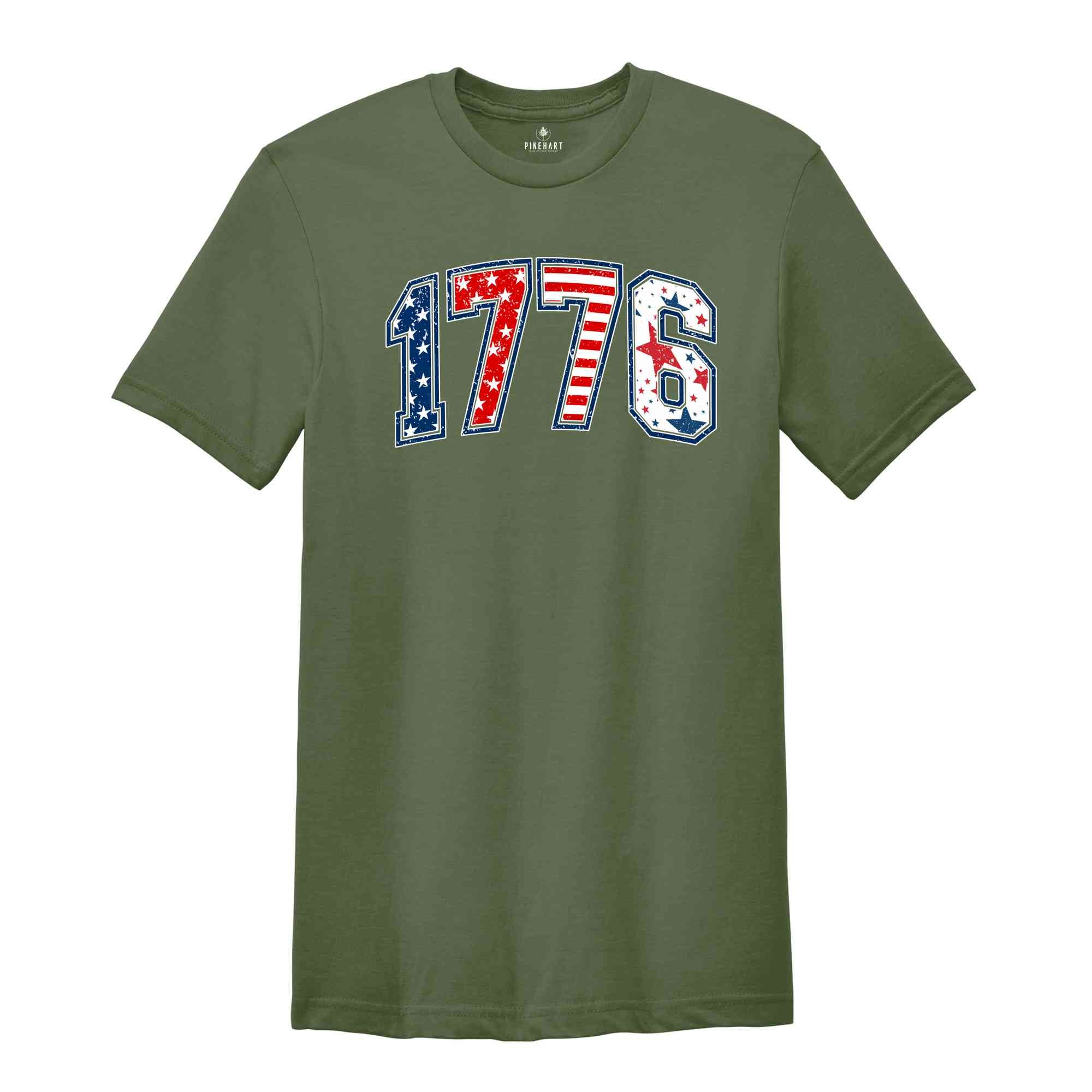 1776 Shirt, America Flag Shirt, 4th Of July Shirt, Independence Day Shirt, Patriotic Shirt, USA Shirt, America Shirt, Republican Shirt