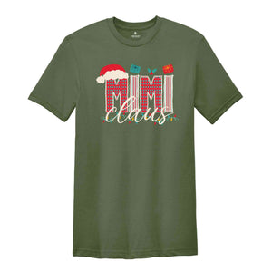 Mimi Claus Shirt, Grandma Christmas Shirt, Grandma Shirt, Christmas Gift For Grandma, New Mimi Christmas Sweatshirt