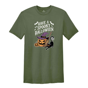 Have A Spooky Halloween Shirt, Halloween Shirt, Spooky Pumpkin Shirt, Halloween Party Shirt, Halloween Pumpkin Shirt, Halloween Witch