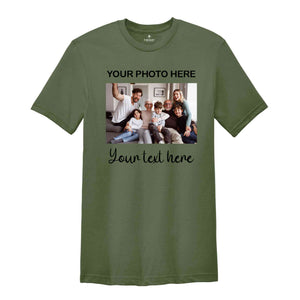 Personalized Photo Shirt, Custom Photo Shirt, Custom Text Shirt, Birthday photo Shirt, Custom Picture Shirt, Personalized Custom Text