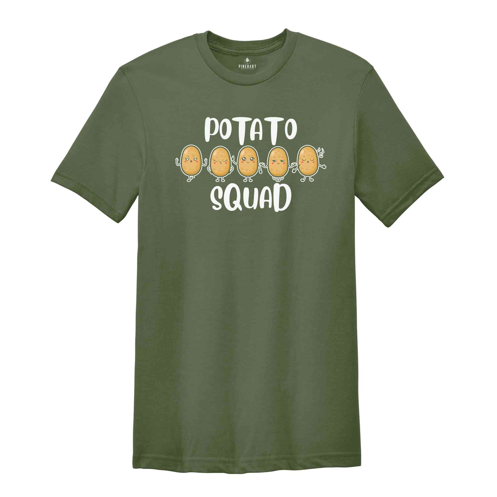 Potato Squad Shirt, Plants Have a Protein Shirt,Vegan Shirt,Gift For Vegan, Vegetarian Tee,Funny Vegan Shirt,Plant Based Shirt,Veggie Shirt,