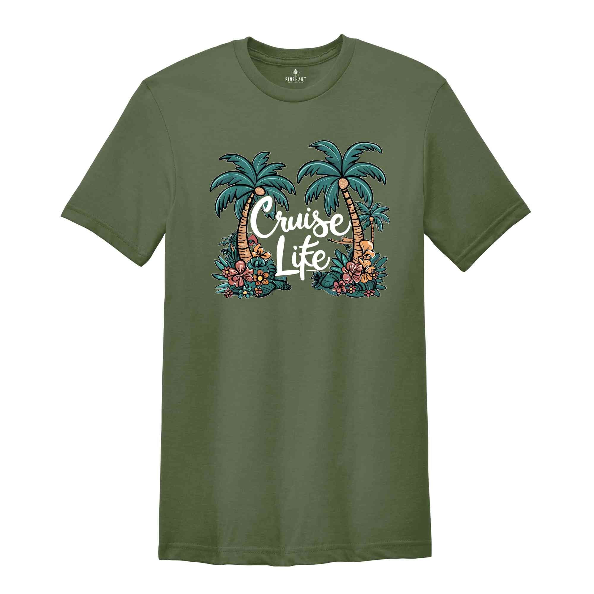 Cruise Life Shirt, Cruise Vacation Tee,Family Cruise Matching shirt,Summer Friend T-shirt, Cruise Squad Shirt