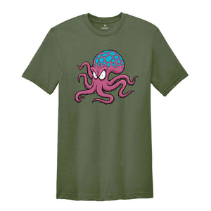 octopus shirt, Sea Creature T-shirt, Ocean Lover Shirt, Sea Animal Lover Shirt Gift, Marine Life shirt