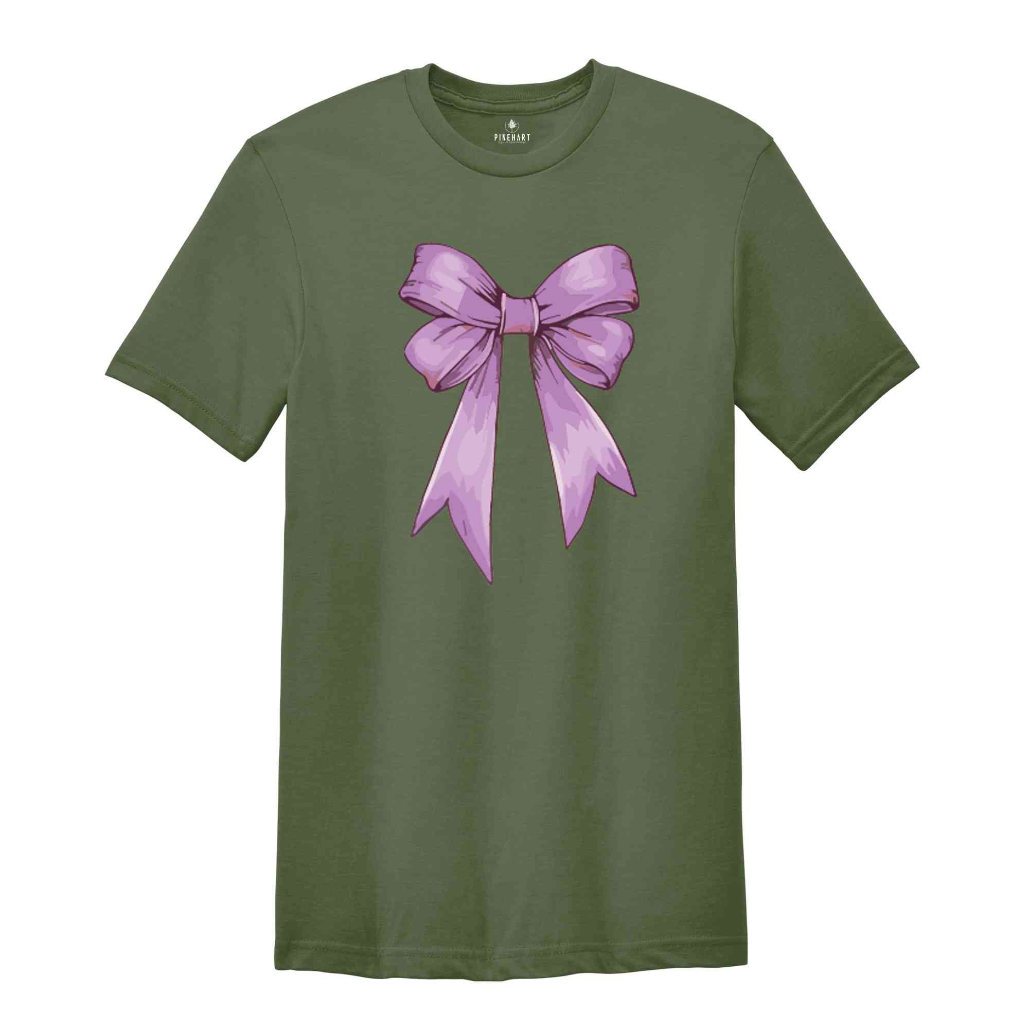 Coquette Bow Shirt, Preppy Aesthetic Shirt, Pink Bows Shirt, Coquette Sweatshirt, Classic Bows Shirt, Coquette Core Shirt