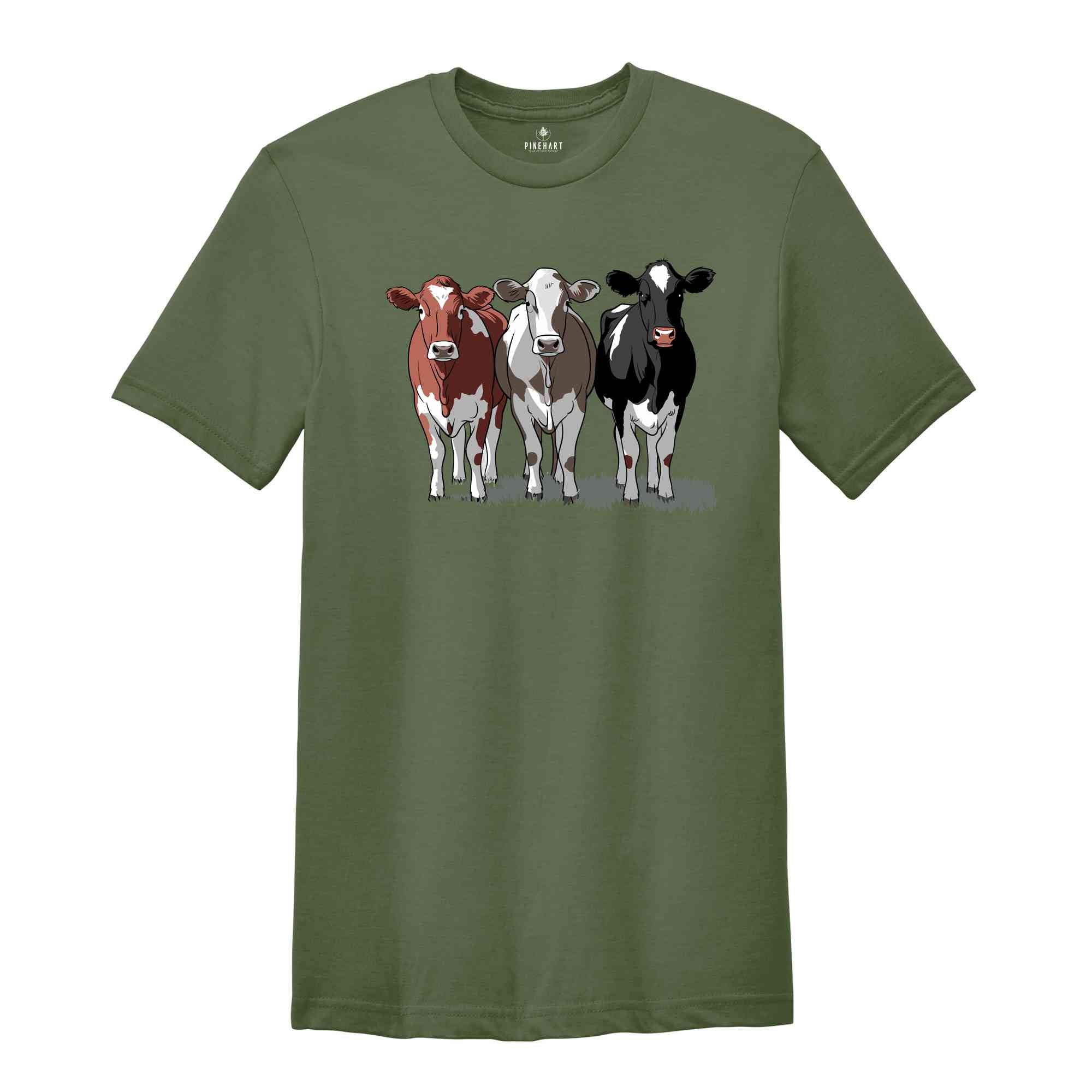 Cows Shirt, Western Shirt, Cow Lover Shirt, Funny Cow Shirt, Farm Lover Shirts, Farm Animal Shirt, Animal Lover Shirt