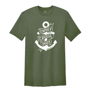 Family Cruise Shirt, Family Matching T-Shirt, Vacation Tee, Family Cruise 2024 Shirt, Beach Vacation Tee, Funny Family Matching Shirt