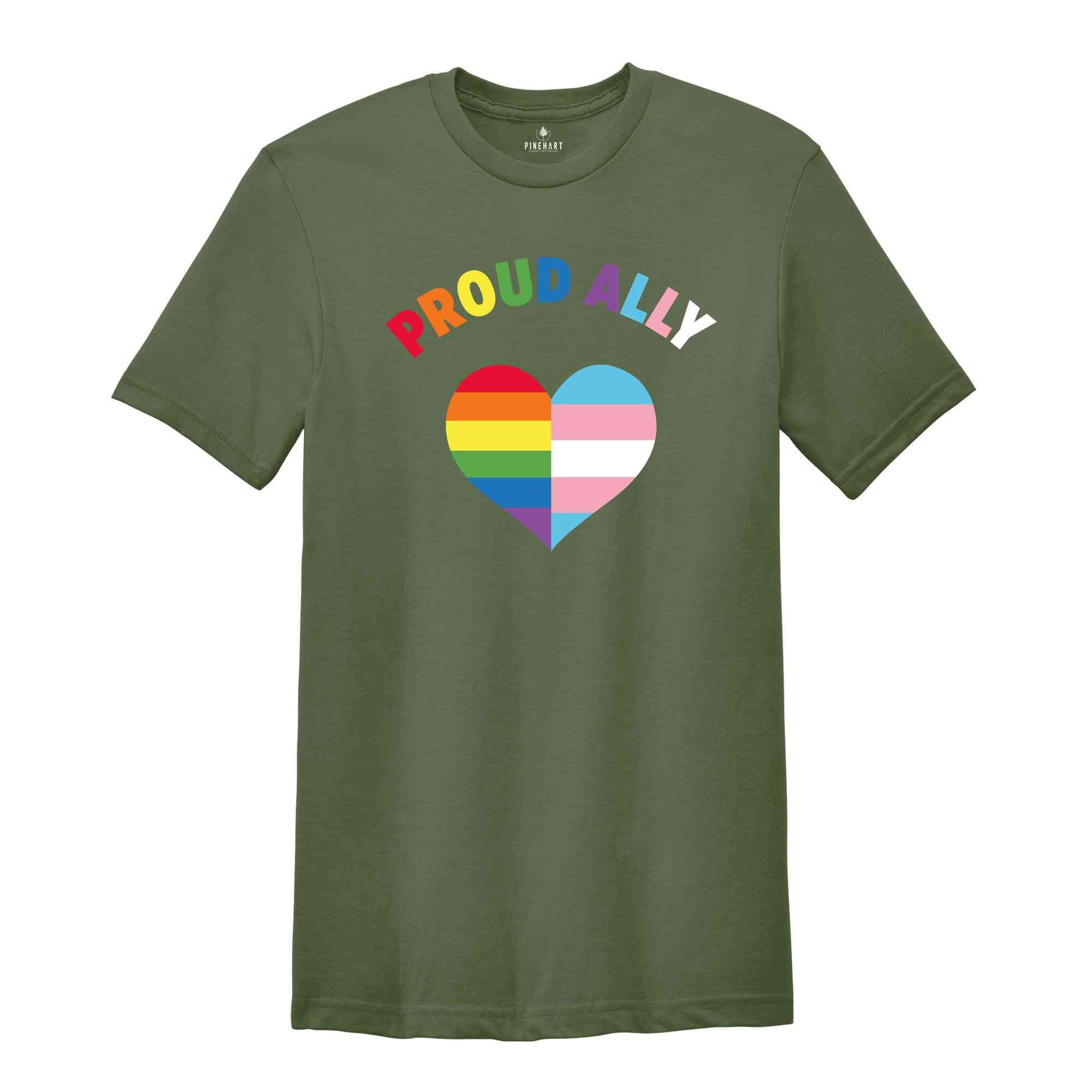 Proud Ally Shirt, Lgbt Shirt, Gift For Pride Month, Pride Month Shirt, Gay Shirt, Love Is Love Shirt, Equal Rights Shirt