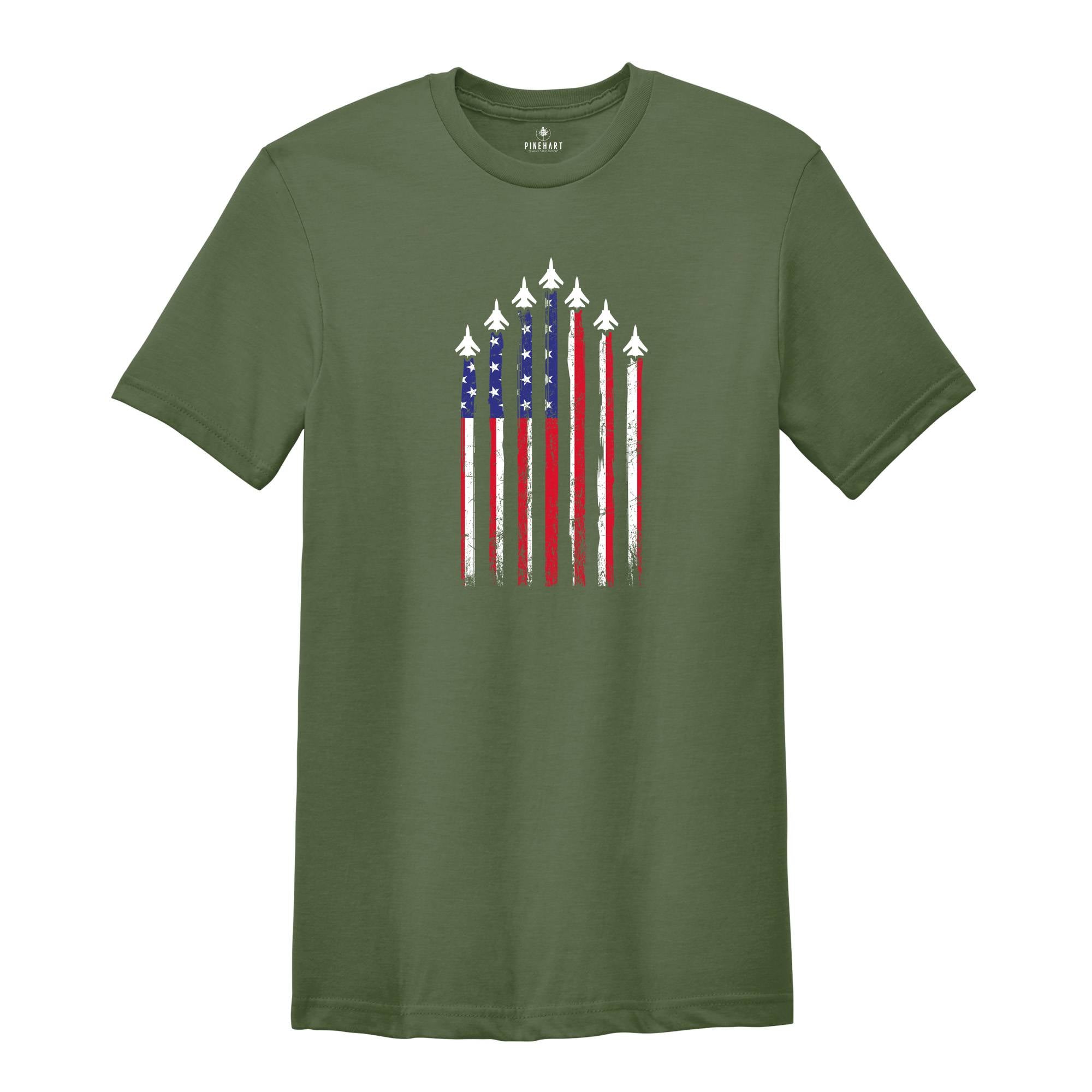 Air Force Shirt, Us Airforce Tee, Air Force Graduation, Memorial Day Gift, Soldier T-Shirts, Usa Flag Shirt, Independence Shirt