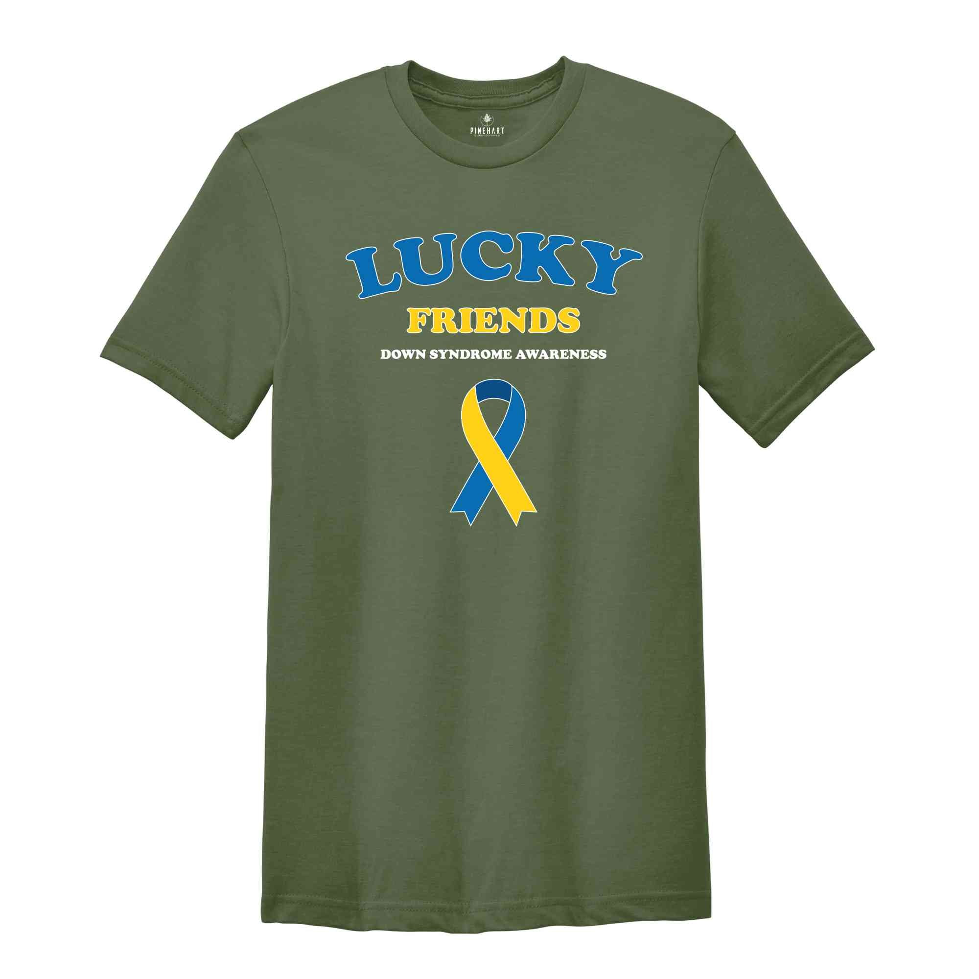 Custom Down Syndrome T-Shirt, Down Syndrome Awareness Shirt, Custom Lucky Few T-Shirt, Inspirational Shirt, Lucky Few Parent Shirt