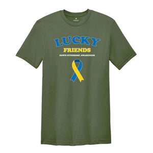 Custom Down Syndrome T-Shirt, Down Syndrome Awareness Shirt, Custom Lucky Few T-Shirt, Inspirational Shirt, Lucky Few Parent Shirt