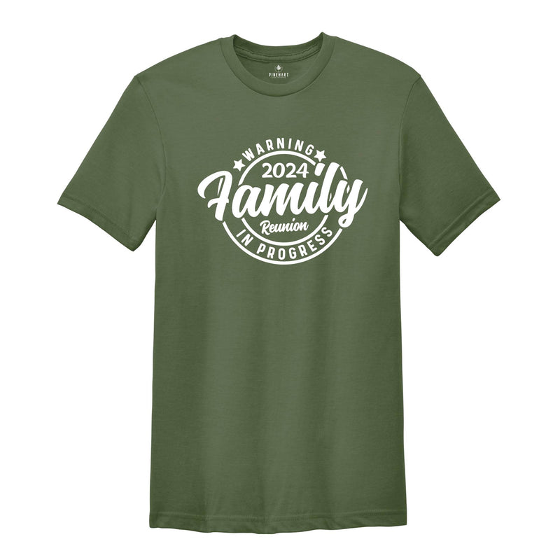 Warning 2024 Family Trip in Progress Shirt, Vacation Shirt, Family Trip Tee, Matching Family Vacation Tee, Family Matching, Family Gift