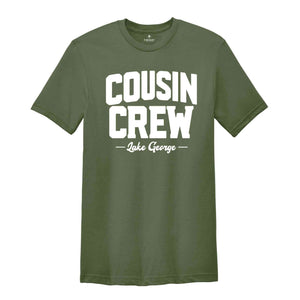 Cousin Crew Lake Shirt, Custom Summer Vacation T-Shirt, Personalized Cousin Weekend Shirt, Road Trip Shirt, Lake vacation Tee