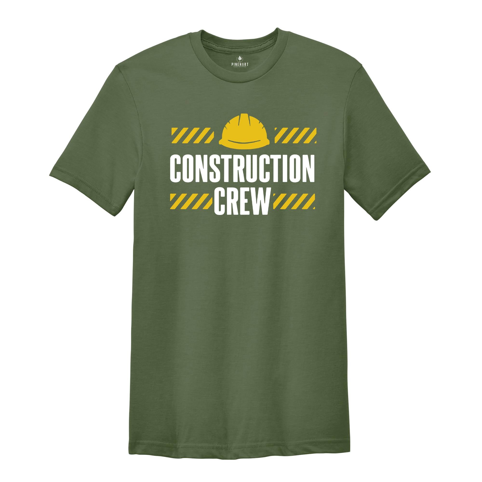 Construction Crew Shirt, Construction Tshirt, Construction Shirt, Construction Party, Construction Worker, Gift for Dad, Structural Engineer