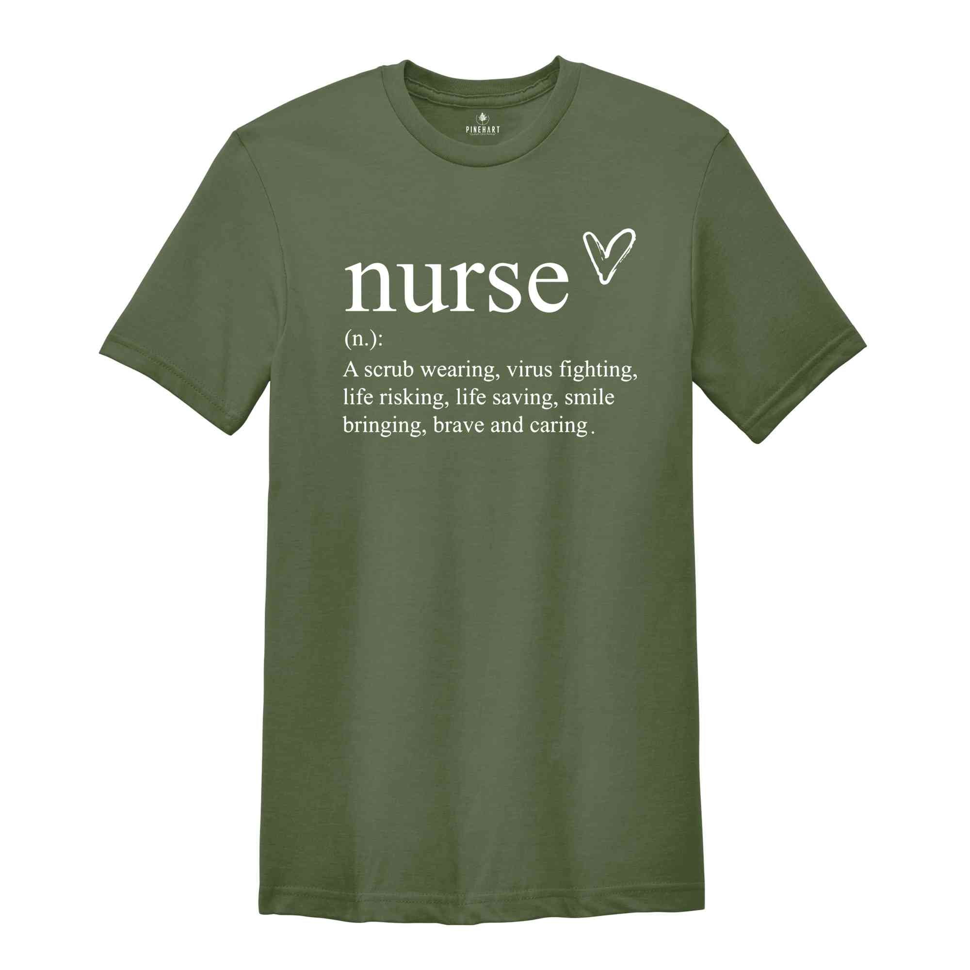 Nurse Definition Shirt, Nursing School Shirt, Nursing Gift, Cute Nurse Shirt, Nurse Appreciation Shirt, Gift For Nurse