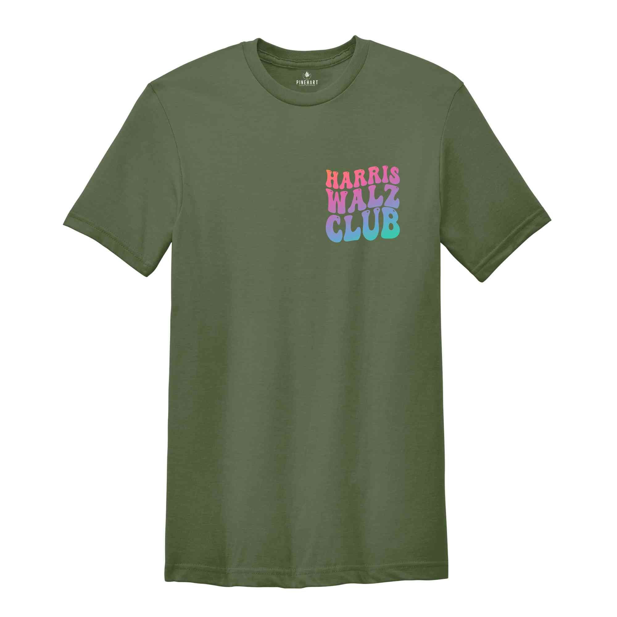 Harris Walz Club Shirt, Voting Prevents Unwanted Presidencies Shirt, Harris Walz 2024 Election Shirt, Kamala Shirt, Democrat Shirt