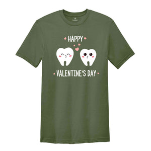 Happy Valentine's Day Dentist Shirt, Dental Hygienist Shirt, Dental Assistant Tshirt, Valentine Day Gift