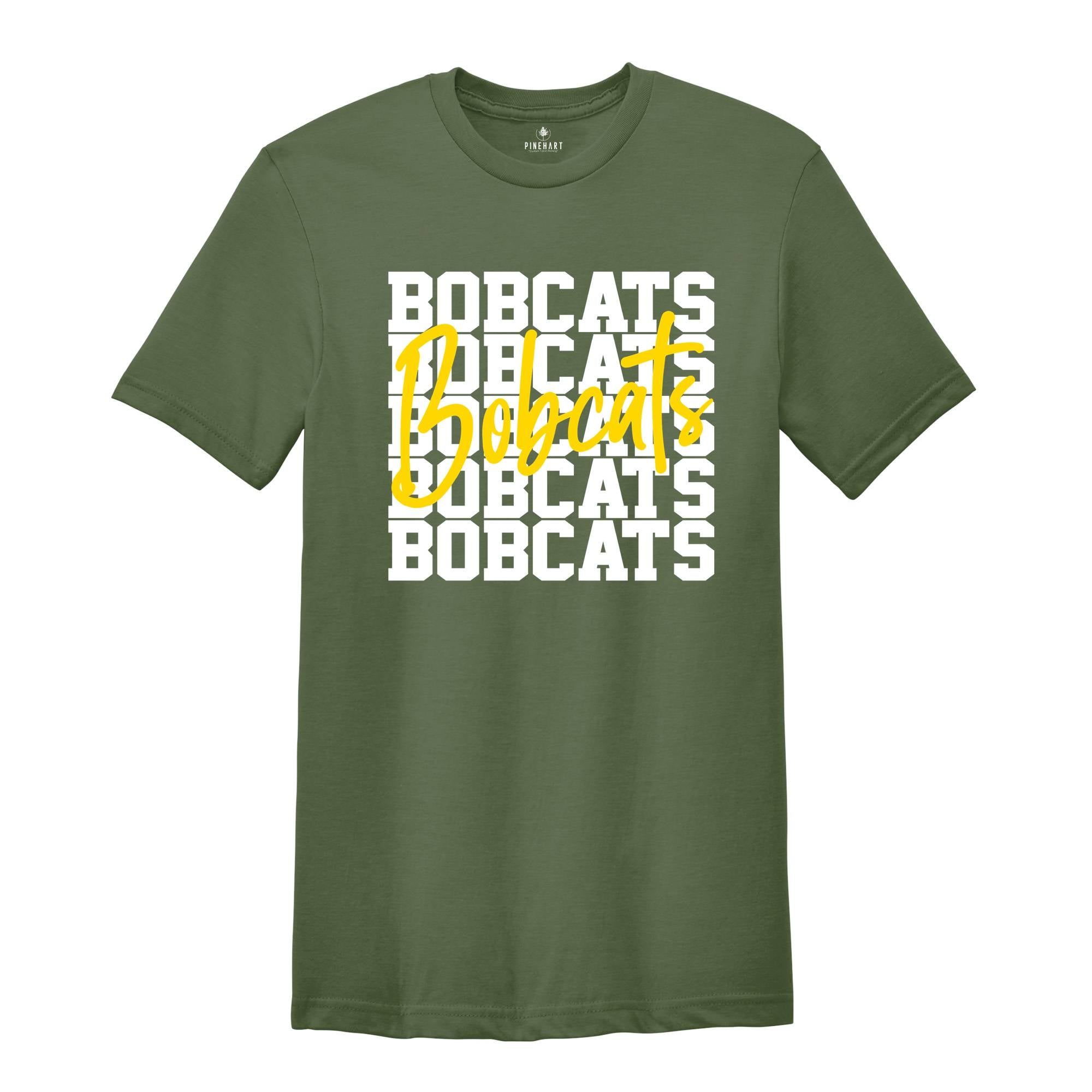 Team Mascot Shirt, Bobcatss Mascot Shirt, Bobcats Team Spirit Shirt, Bobcats Fan Shirt, Bobcats School Shirt, Bobcats School Spirit