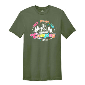 Fires, Friends, Fun Shirt, Camping Crew Shirt, Camp Crew Shirt, Camper Shirt, Adventure Shirt, Explore Shirt, Hiking Outdoor Shirt