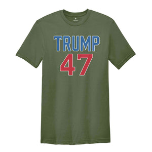 Trump 2024 Shirt Donald Trump Election Shirt Presidential Election Shirt Trump 47 47th president shirt Trump Support Shirt