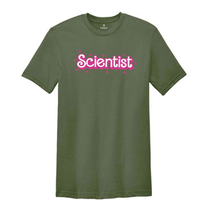 Scientist Shirt, Teacher Shirt, Science Teacher Shirt, Pink Scientist Shirt, Gift For Teacher, Back To School Shirt