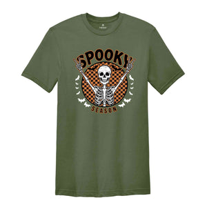 Spooky Season Shirt, Spooky Halloween Shirt, Spooky Fall Shirt, Ghost Shirt, Spooky Gift For Halloween, Fall Gifts, Fall Shirt