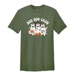 Boo Boo Crew Shirt, Ghost Nurse Shirt, Nurse Life Shirt, Halloween Ghost Shirt, Spooky Season Shirt, Boo Shirt, Cute Ghost Shirt, Spooky Tee