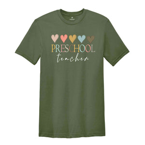 Preschool Teacher Shirt, Hello Preschool Shirt, Preschool Crew, Preschool Squad, Cute Preschool Teacher Shirt, Preschool Shirt, Pre-K PreK