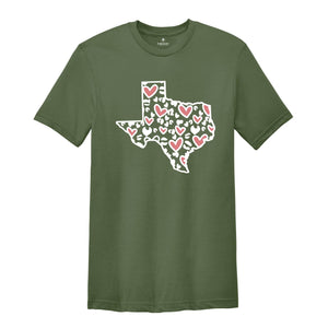 Texas Gift, Texas Home Shirt, Texas Shirts, Texas Pride Shirt, State Shirt, Home State Shirt, Texas Girl Shirt, Texas Lover