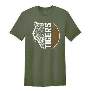 Tigers-Designed Shirt, Go Tigers Game Day Shirt, Team Spirit Shirt, Tiger Spirit Shirt, Team Mascot Shirt, Tiger Tee