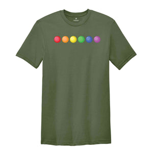 Prideful Rainbow LGBT Shirt, Colorful Tee for LGBTQ+ Supporters, Rainbow Pride Shirt, Pride Ally Tee, Love Is Love Shirt, Pride Parade Shirt