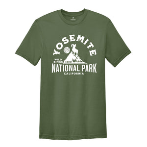 Yosemite National Park Wıld Since 1890 California Shirt ,Yosemite T-Shirt, Nature Lover Tee, Explore Shirt, Adventure Shirt, Outdoor Tee