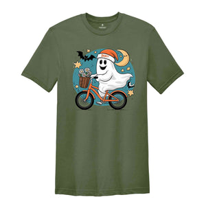 Halloween Ghost Shirt, Cute Ghost Shirt, Halloween Shirt, Cute Fall Shirt, Spooky Season Shirt, Gift For Halloween, Retro Halloween Shirt