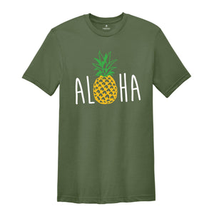 Aloha Shirt, Hawaii Tshirt, Hawaii Honeymoon Shirt, Aloha Tee, Hawaii Vacation, Vacation Shirt, Tropical Shirt, Summer Vibes Shirt