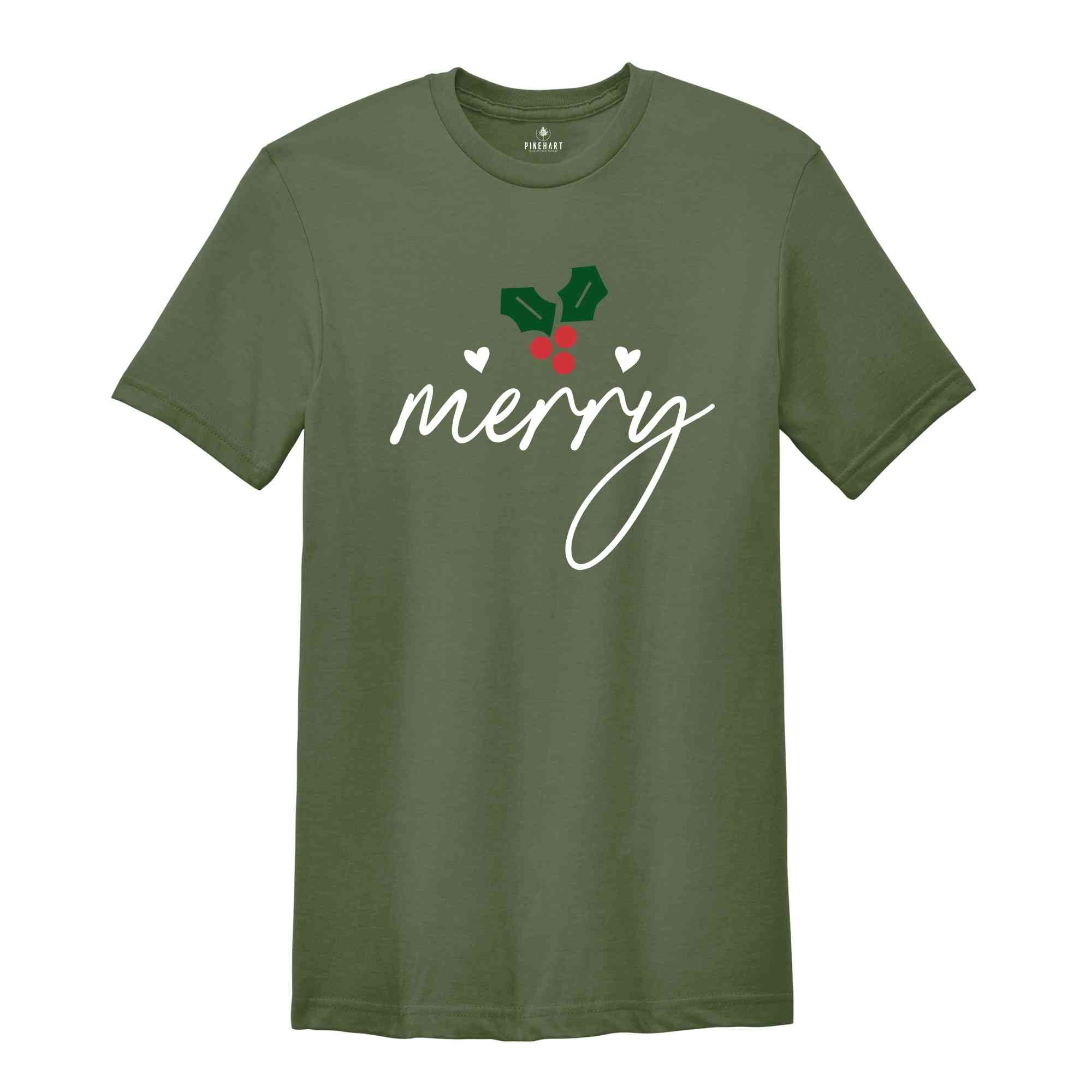 Merry Christmas Shirt, Merry Christmas, Christmas Tee, Women's Christmas Shirt, Christmas Gift, Merry Christmas Gifts