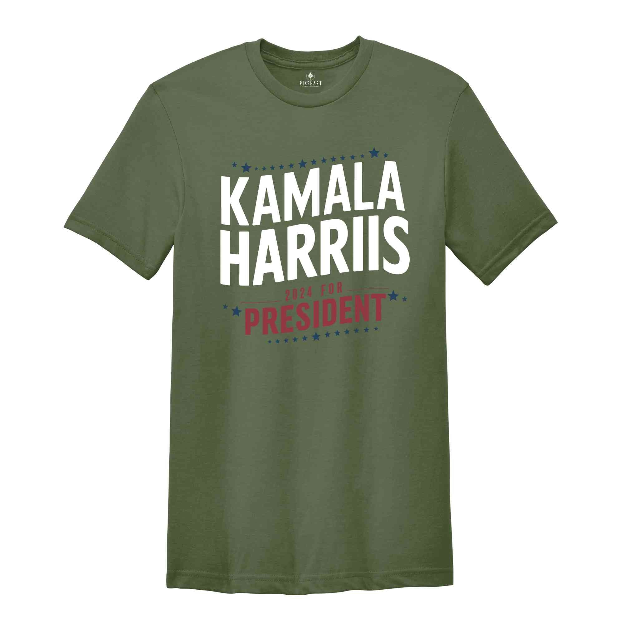 Kamala Harris Shirt, President Kamala Harris 2024 T-Shirt, Madam President Kamala Harris shirt, Kamala Rally shirt